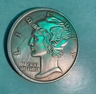 MERCURY IMAGE ONE TROY OUNCE SILVER ROUND