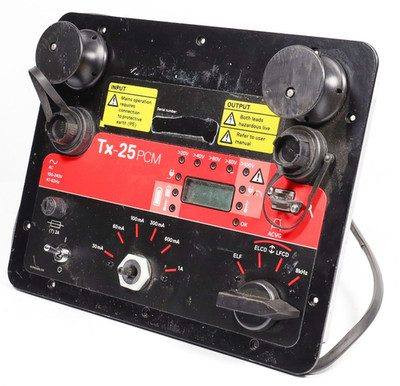 (For Parts/Repair) Radiodetection Tx-25 PCM Constant Current Transmitter
