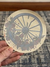 Original Vintage 90s Grateful Dead The Wheel Window Sticker Decal 5  GDM