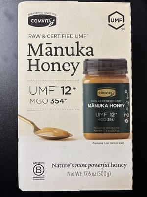 Comvita Raw & Wild New Zealand Manuka Honey Certified UMF 12+ MGO