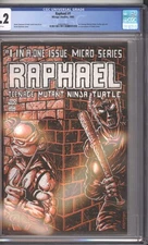 Raphael 1  CGC 9.2 1st Spin-Off Eastman Cover 1985