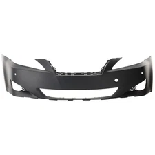 Front Bumper Cover For 2006-2008 Lexus IS250 IS350 Primed With Fog Light Holes