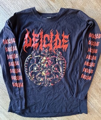 Authentic Deicide Medallion Double-Sided Death Metal Band Legion T-Shirt