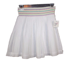 Junior Girls Rubbish White Smock Skirt Size S NWT