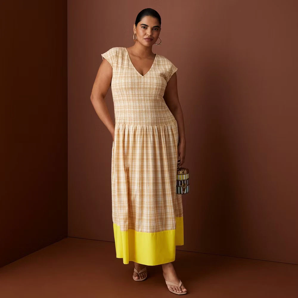 gold knitted dress Cult Gaia Kivu in Metallic Size:3-3,5 US / 36 A floor QTY:200 Sexy High Side Slit