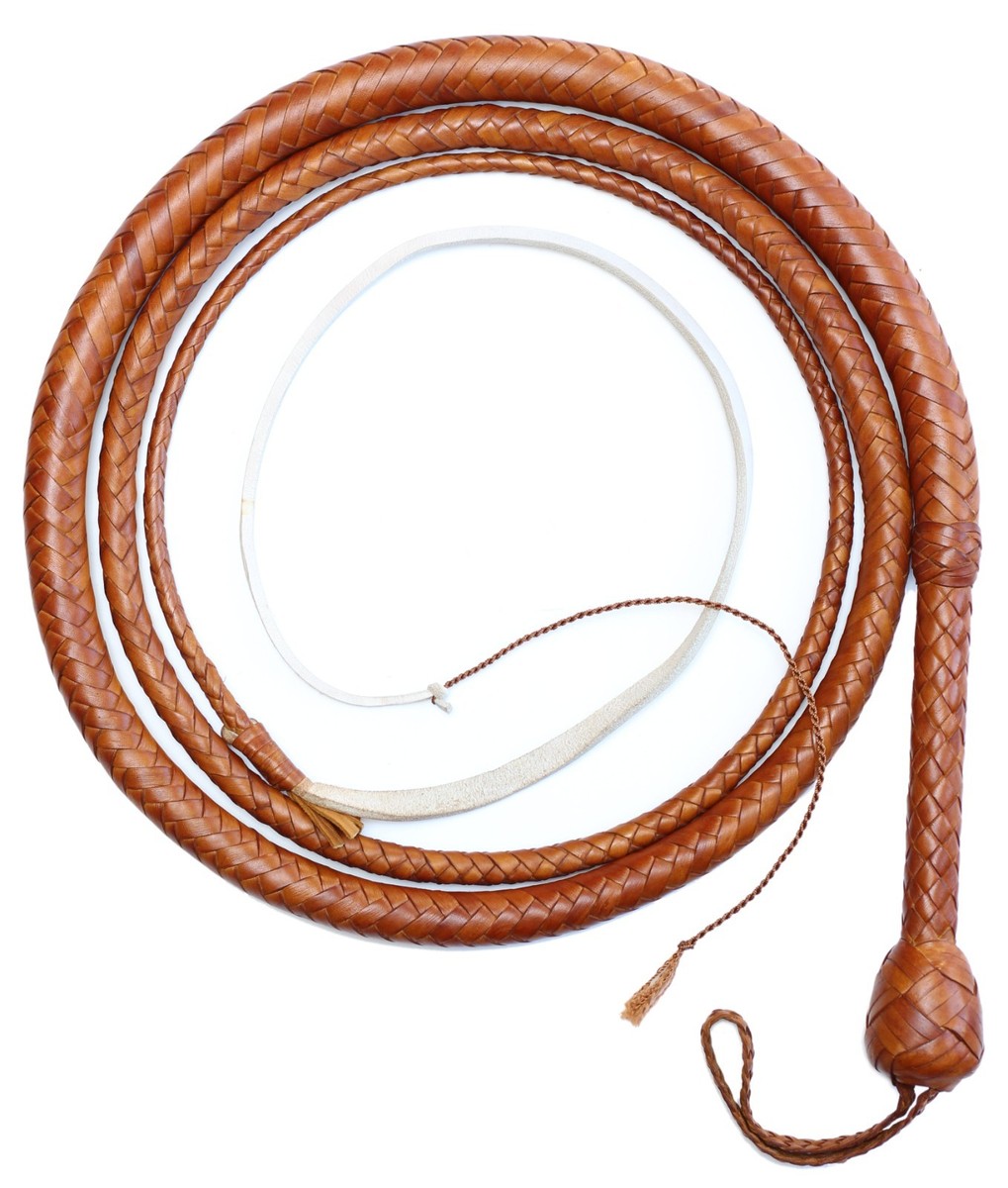 Indiana Jones Style Kangaroo Bullwhip (Tan) | eBay