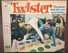 VTG 1966 TWISTER GAME BY MILTON BRADLEY, 4645