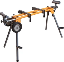 Portable Miter Saw Stand with Quick-release Brackets 330Lbs Capacity