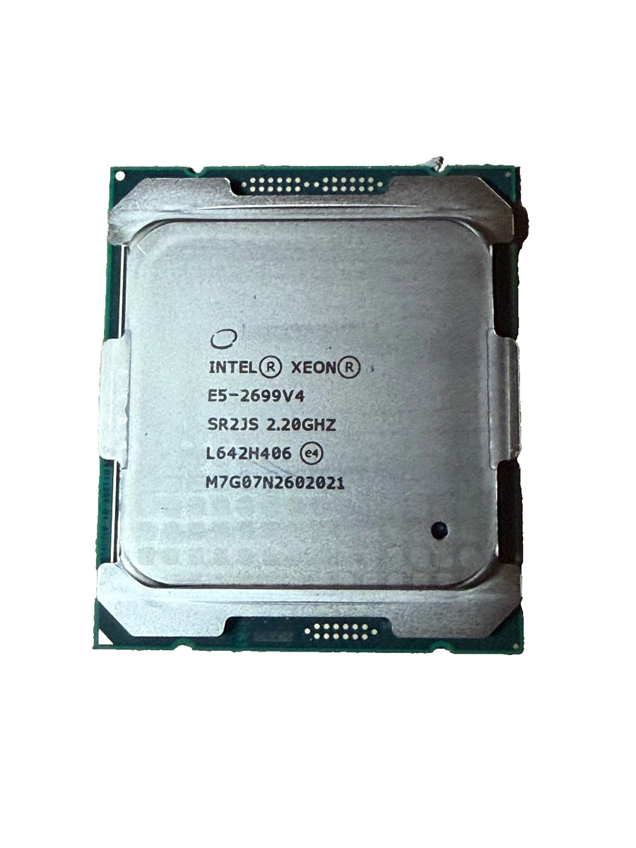 Xeon Intel Xeon E5-2699 V4 Processor Model Computer Processors