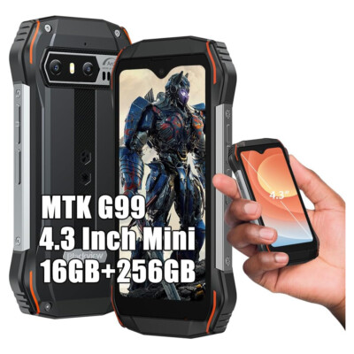 Blackview N6000 Mini Outdoor Handy 4,3Zoll 16GB+256GB 48MP+16MP NFC Smartphone