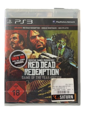  Red Dead Redemption Game Of The Year Edition NEU Sammler Ps3 Playstation  
