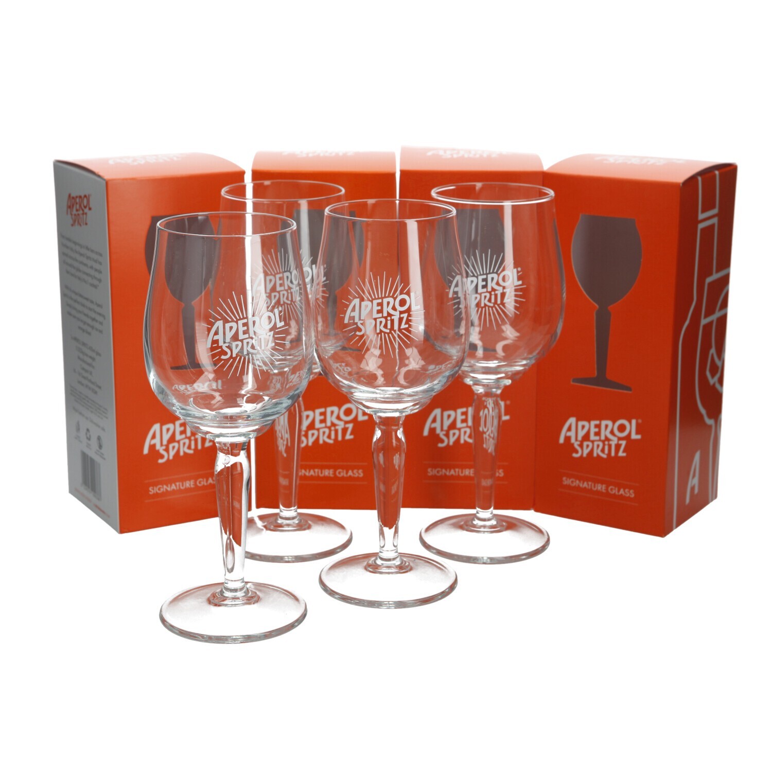 Aperol Spritz 6 Signature Glasses Box: Now In The Official Shop