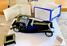 ZA265:  Franklin Mint 1930 Bugatti Royale Coupe Napoleon - with certificate