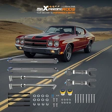 Adjustable Rear Control Trailing Arms Brace Kit for GM A-Body 68-72 Chevelle