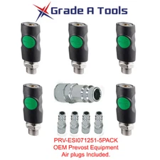 Prevost ESI 071251 Male Safety High Flow Air Coupler (5) 