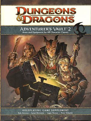 Dungeons & Dragons-D&D-AVENTURER´S VAULT 2-RPG-Roleplaying Game(HC)-new-rare