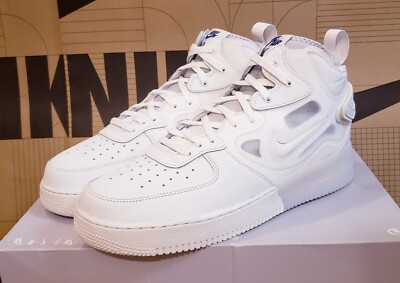 Size 7.5 Women's Air Force 1 Mid React Summit White DQ1872-101