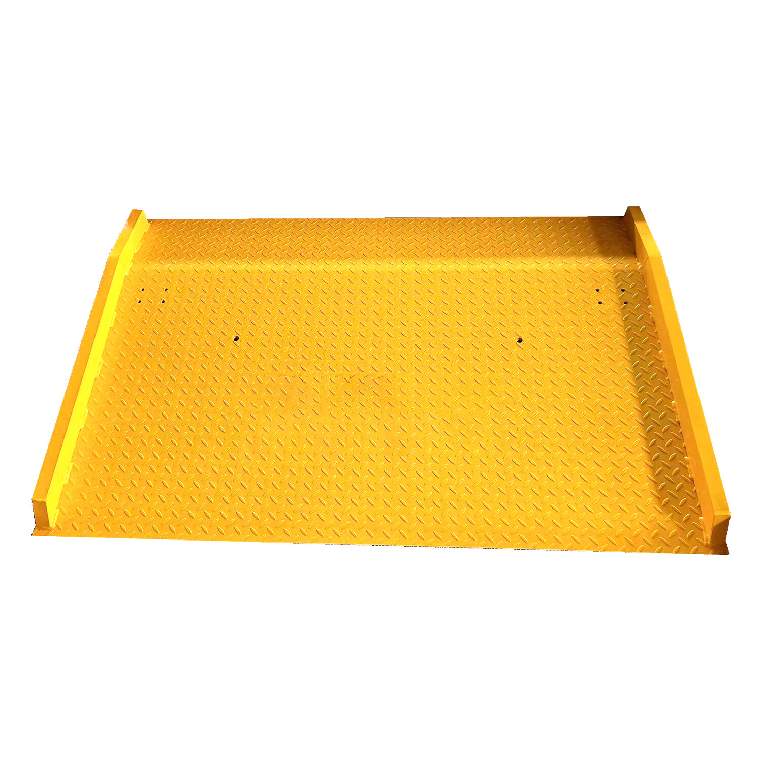 60'' x 60'' Steel Dock Board 13,000 lb Forklift, Handles & Curbs