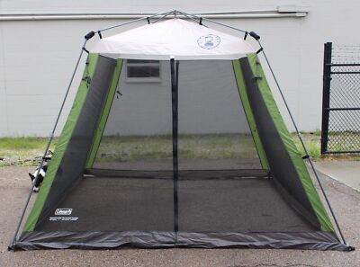 Coleman 10 x 10 Screened Canopy Sun Shelter Tent with Instant