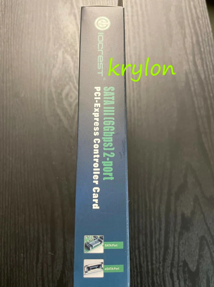 Syba IOCREST SATA III 2x Internal 6 Gbps Ports PCI-e x1 Controller Card  - Image 2 of 4