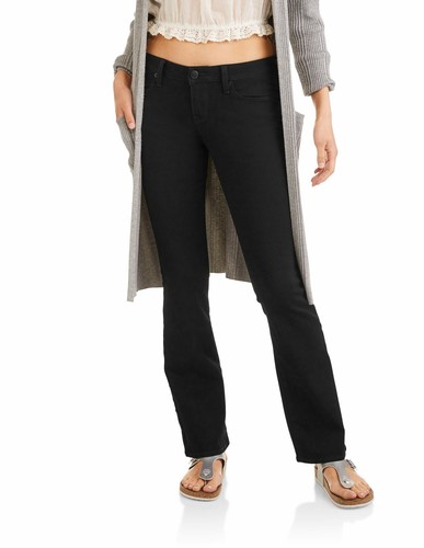Juniors' Classic Slim Bootcut Jeans 