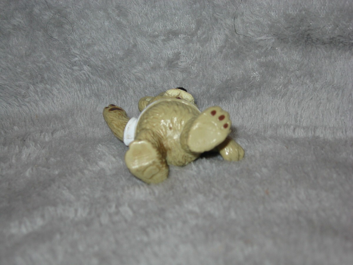 Vintage Zellers Department Store ~ Club Z Teddy Bear PVC Figure