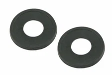111-837-595A BLACK WINDOW CRANK ESCUTCHEON BUFFER  (SET OF 2) EMPI 98-8364-B