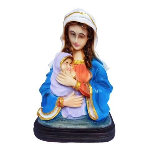 Madona Catholic Idol Model Decorative Christian Mural Statue Home Decor 20.3cm-