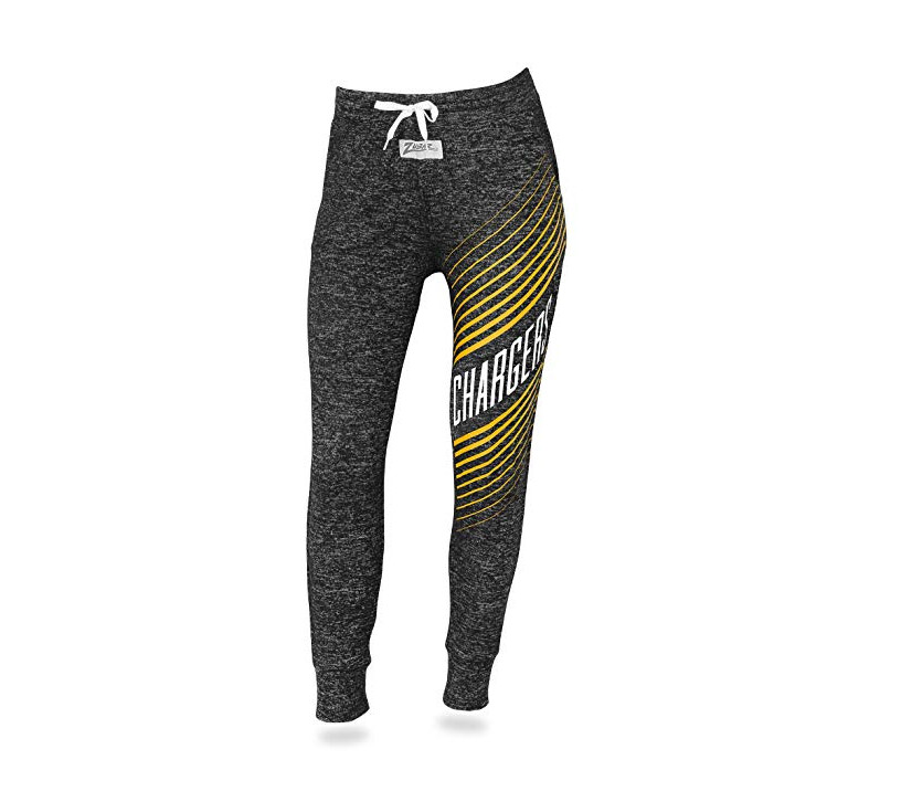 Женские брюки для бега трусцой Zubaz NFL San Diego Chargers