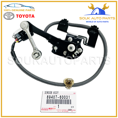 RT-197731 専用 89407-60031 Genuine Toyota SENSOR SUB-ASSY, HEIGHT CONTROL, RR RH
