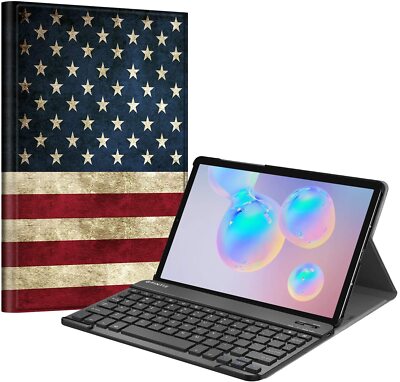Keyboard Case for Samsung Galaxy Tab S6 10.5'' 2019 SM-T860/T865/T867 Slim Cover
