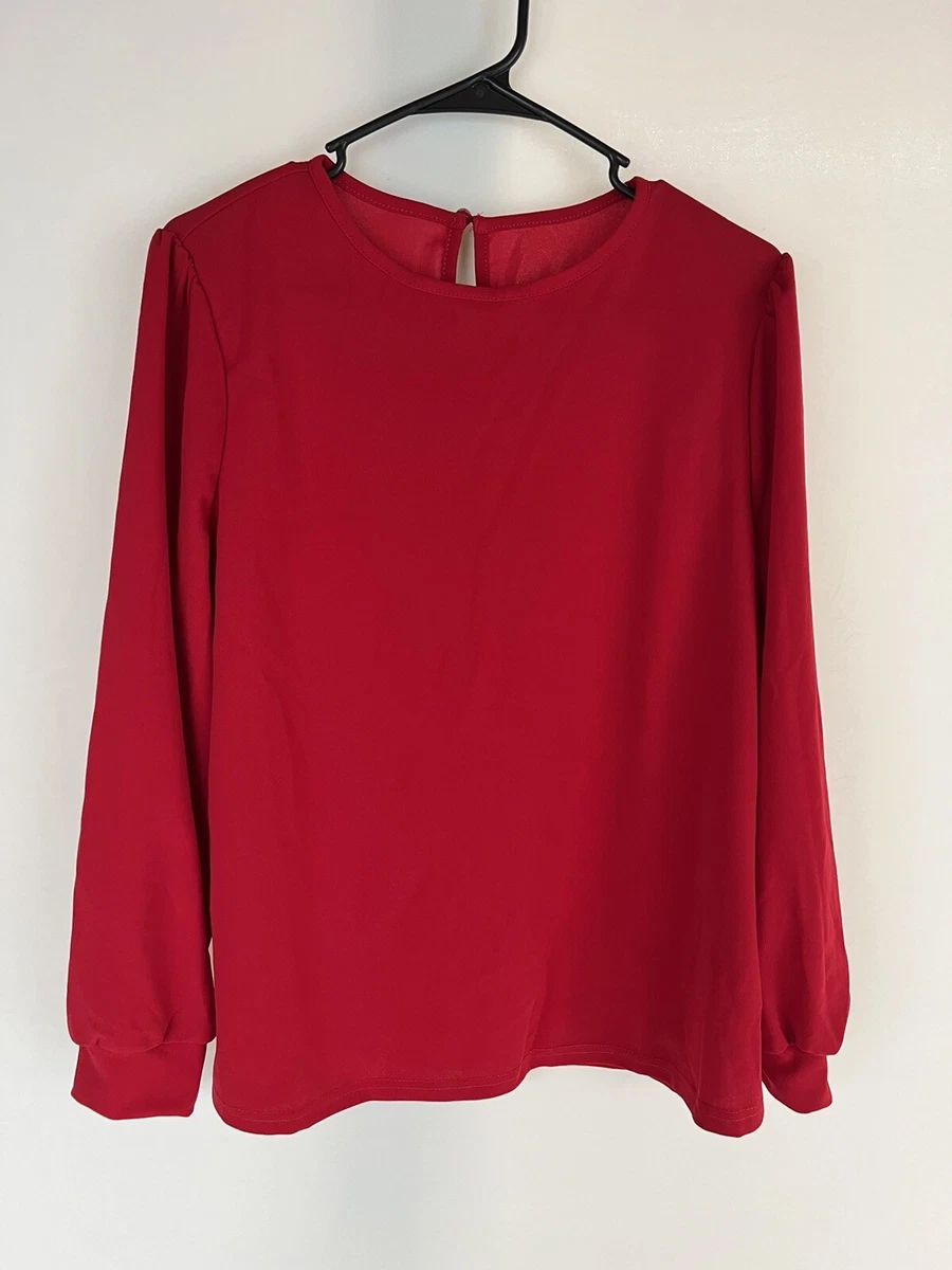 Shein Curve Women s Long sleeve Top Size XL eBay