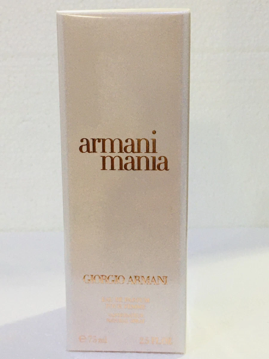 Armani mania ebay sales
