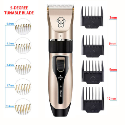 Professional Dog Hair Clipper Electric Cat Hair Clipper Pet Trimmer Cat Shaver Dog Grooming Tools