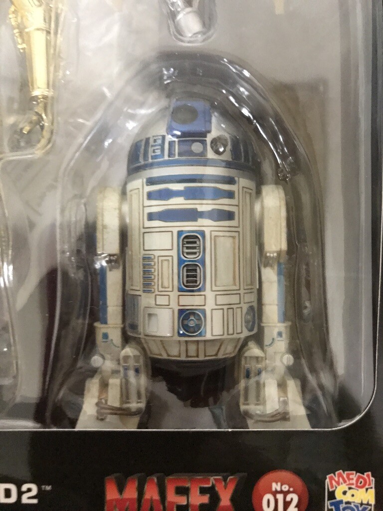 Ensemble de figurines Star Wars Medicom Mafex 012 C-3PO&R2-D2 import du japon