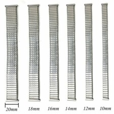 Steel Stretch Expansion Watch Band Strap Bracelet Nice