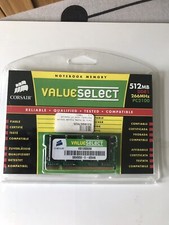 CORSAIR 512MB DDR1 SODIMM Memory VS512SDS266 Brand New Never Used