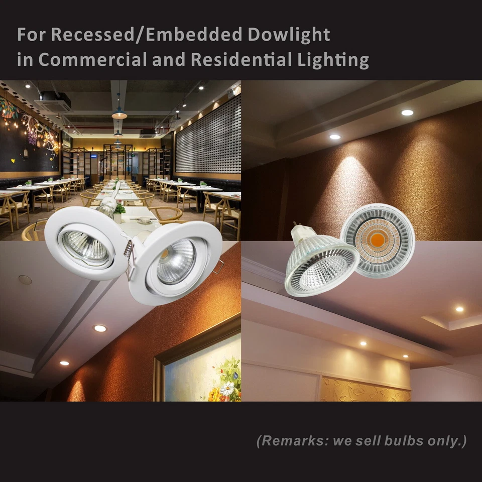 LED Spot Light AC120V/AC240V 5W GU5.3 Narrow Beam,MR16 Replacement Bulb - Image 2 of 4