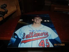Bill Dillman 1967 Baltimore Orioles Pitcher  Signed   8X10 Baseball Photo .. **