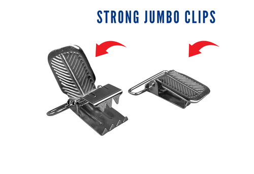 Jackster Suspenders X-back adjustable with strong Jumbo clips 2" wide - Picture 28 of 64