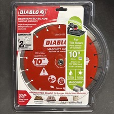 Diablo DMADS1000 10 in. Diamond Segmented Cut-Off Discs for Masonry