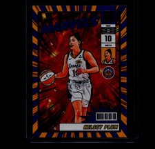 2025 Panini Donruss WNBA - Net Marvels Kelsey Plum #3 Press Proof Blue