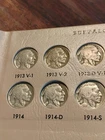 Almost Complete Dansco 7112 Buffalo Nickel 64 Coin Set 1913-1938 + 3 extra