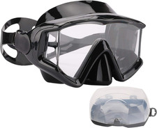 Diving Mask Anti-Fog Swimming Snorkel Mask Suitable for Adults Scuba Dive Swim S