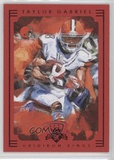2015 Panini Gridiron Kings Red Frame Taylor Gabriel #77 0a1