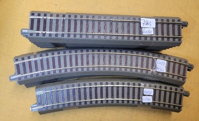 Roco Geo-Line Gleis H0 Konvolut 61128,61123,61111 sauber 14 Stücke
