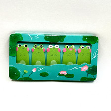 Adorable Frog Sticky Tabs Page Marker Office School