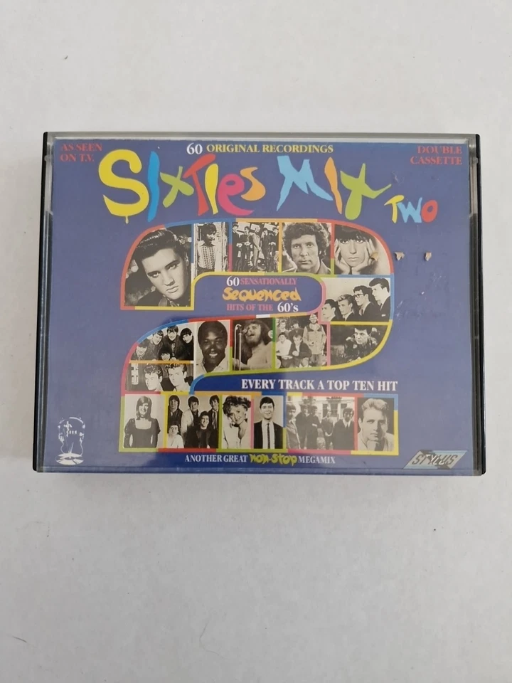 Sixties Mix Original Recordings Double Cassette Vol 2 60 Original Recordings - Image 2 of 4