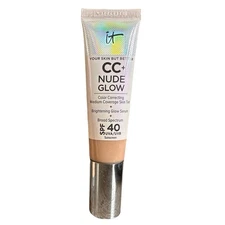 IT Cosmetics CC+ Nude Glow Color Correcting Skin Tint Neutral Tan EXPIRED 02/24