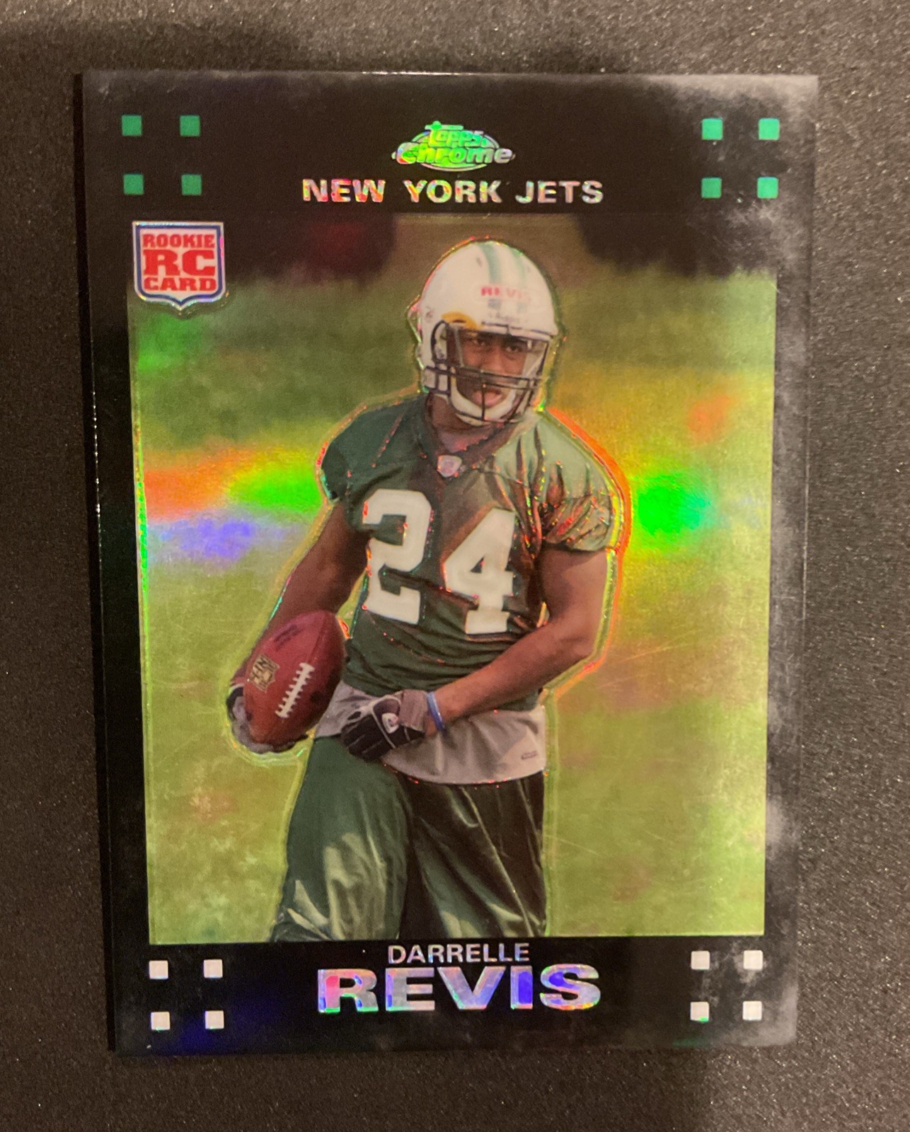 2007 Topps Chrome - Darrelle Revis #TC249 Refractor (RC)